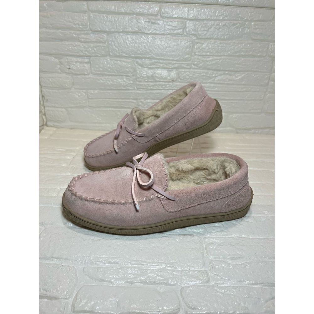 MY Slippers Moccasin Pink Shoe made by My Pillow